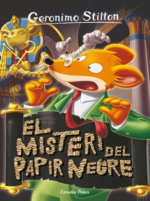 cover image of El misteri del papir negre